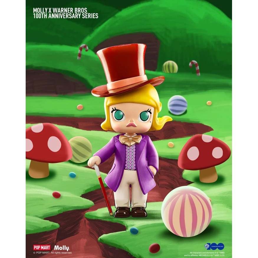 BlindBox PopMart Pop Mart Molly x Warner Bros 100th Anniversary