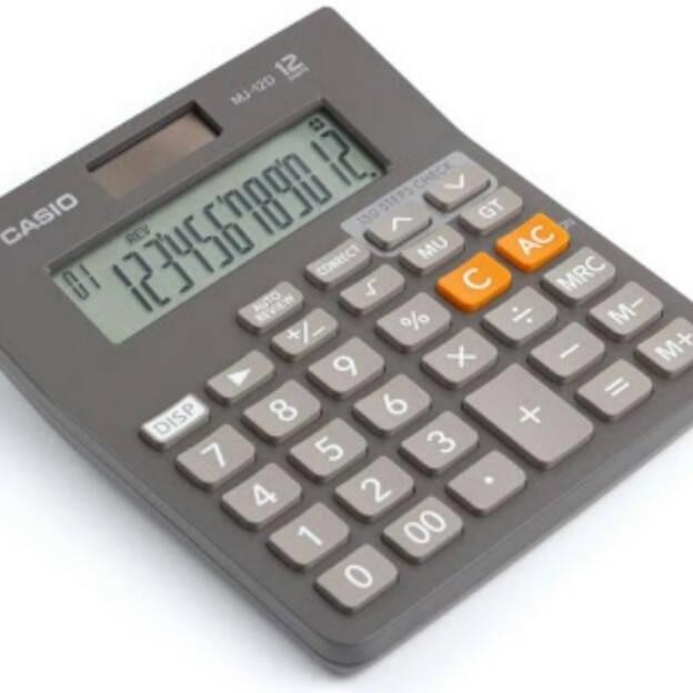 

KALKULATOR CEK ULANG CASIO MJ-12D PLUS - CHECK CORRECT CALCULATOR