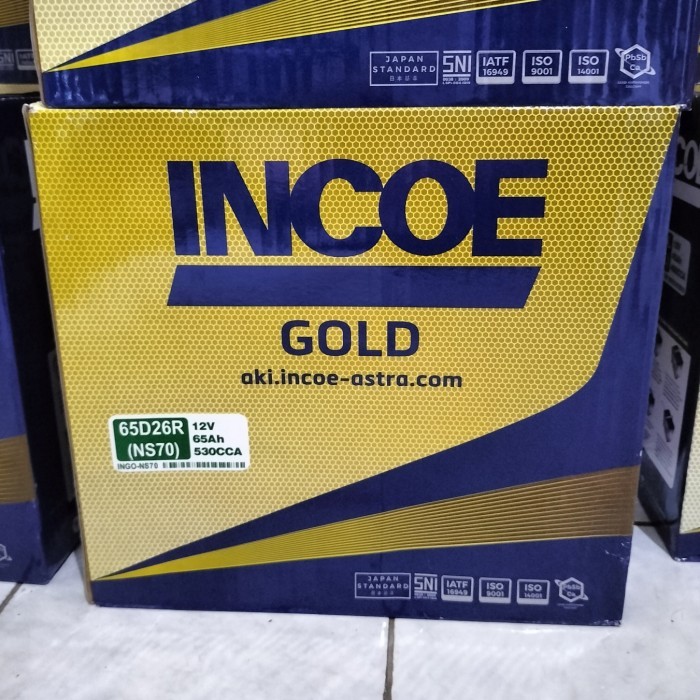 Aki Mobil Toyota Kijang Lgx Ns70 Incoe Gold Aki Basah