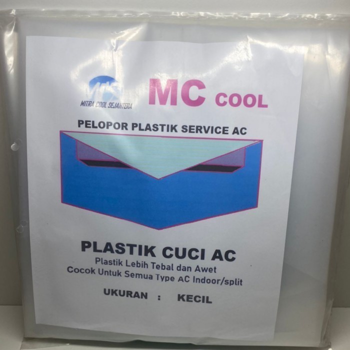PALSTIK CUCI AC 1/2 SAMPAI 2 PK MC COOL PLASTIK