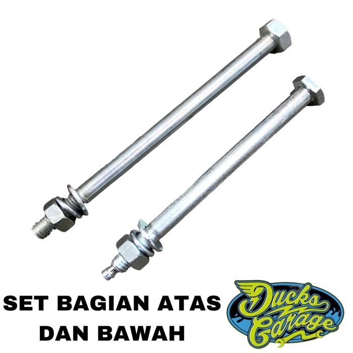 BAUT GANTUNGAN MESIN SET ATAS BAWAH HONDA WIN WIN100