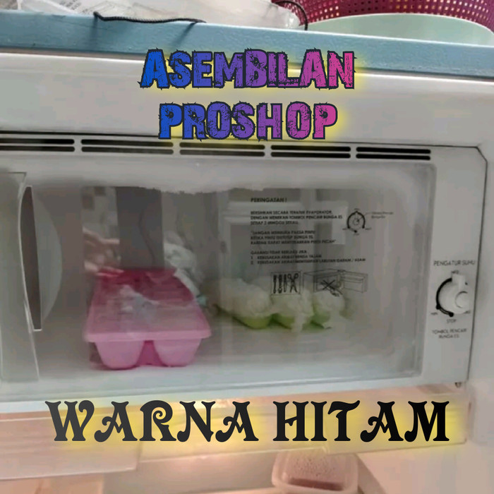 TUTUP FREEZER KULKAS SHARP 1 PINTU BUKAAN SAMPING ORIGINAL 100%