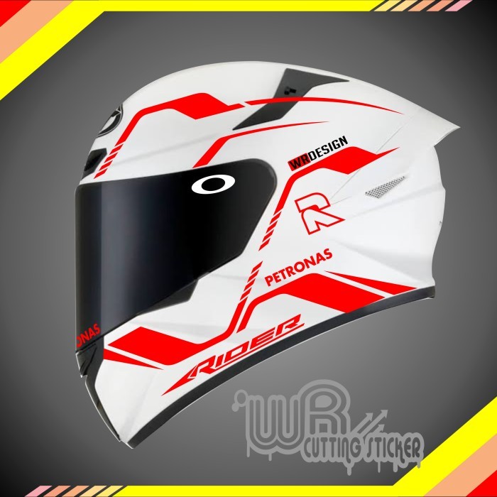 STIKER CUTTING HELM FULLFACE WRDESAIN