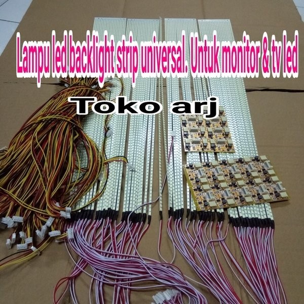 LAMPU LED BACKLIGHT STRIP MULTI - UNIVERSAL UNTUK TV LED, MONITOR