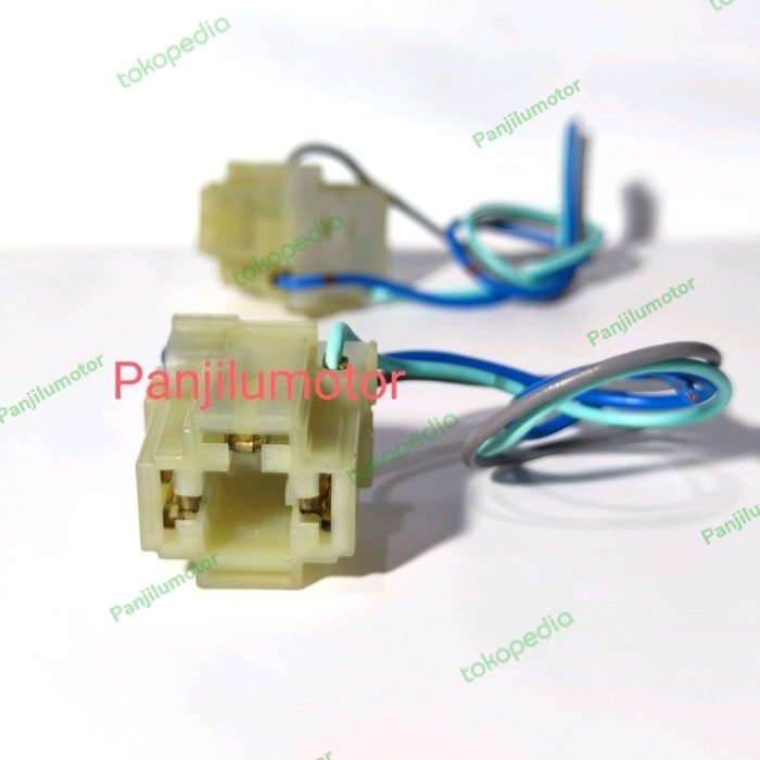 SOKET LAMPU DEPAN H4 (ORIGINAL MOBIL)