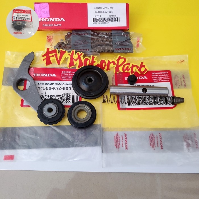 RANTAI KETENG PAKETAN KYZ HONDA SUPRA X 125 FI FI INJEKSI SULING