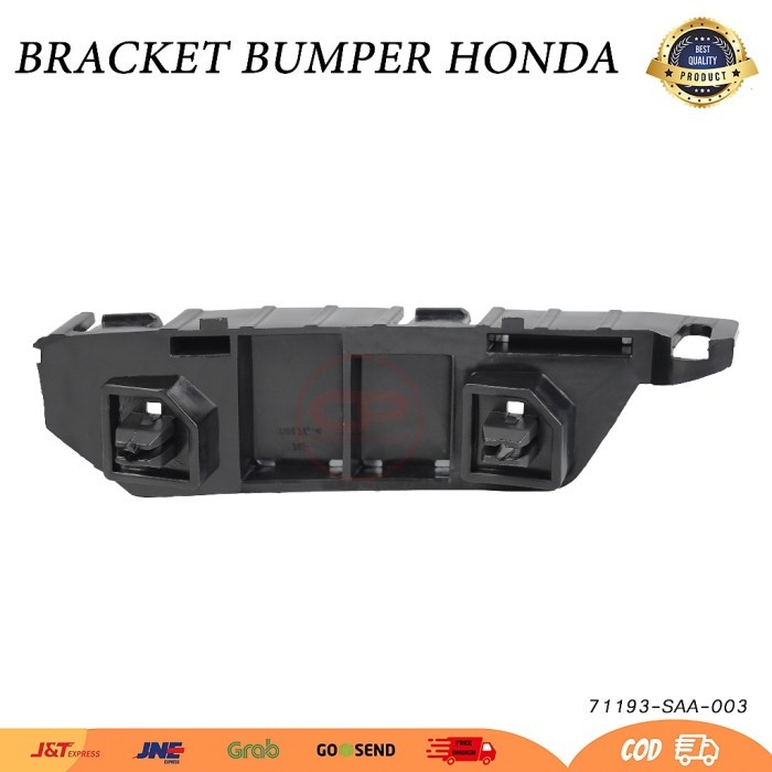 BRACKET BUMPER BREKET SPACER DEPAN KIRI KANAN JAZZ GD3 VTEC IDSI 2004 2005 2006 2007