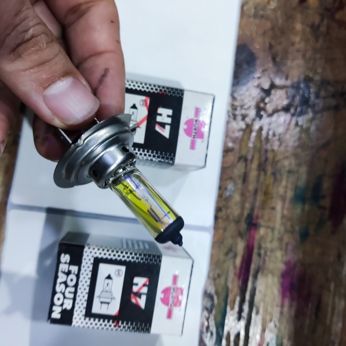 LAMPU H7 KUNING FOUT SEASON KUNING