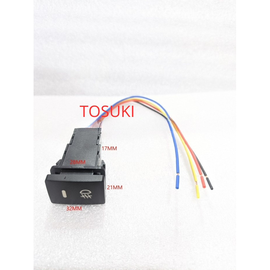 SAKLAR FOGLAMP SWITCH FORTUNER INNOVA VIOS YARIS TOYOTA AVANZA COROLLA