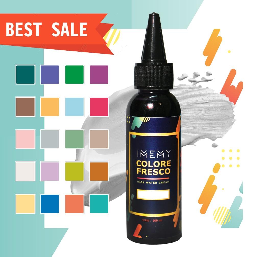 VIRAL COLORE FRESCO SEMUA WARNA CAT RAMBUT HAIR COLOR CREAM CAT PEWARNA GRAY ABU-ABU ASH BROWN PINK 
