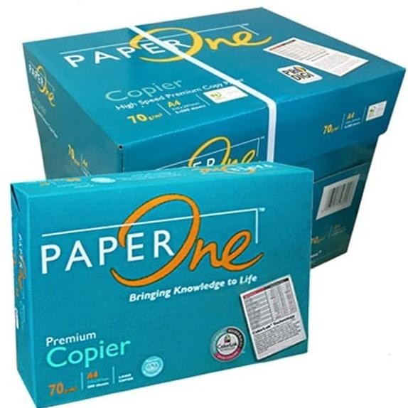 

TERMURAH - Kertas HVS A4 70gr Paper One 1 Dus