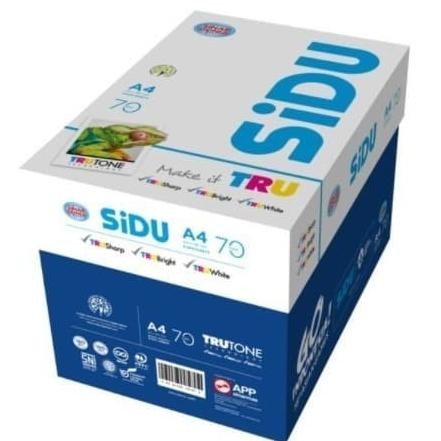 

[Grab/Gojek] Kertas Fotocopy Print HVS A4 70g Sinar Dunia SIDU Box Dus