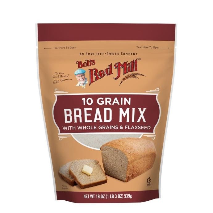 

Ready Bobs Red Mill - Bread Mix 10 Grain With Whole Grains & Flaxseed (19 OZ = 539 g) BRM