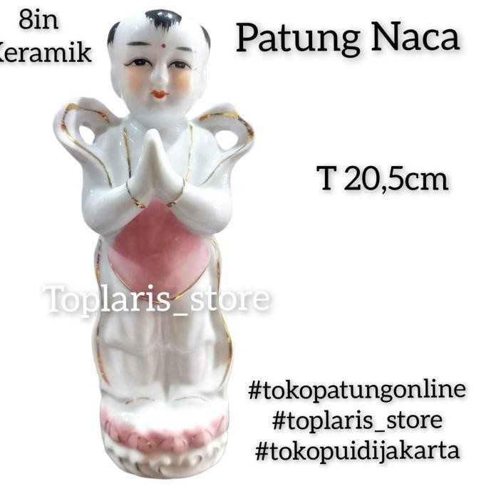 

Ready Patung Locia Naca Nazha Keramik 8in