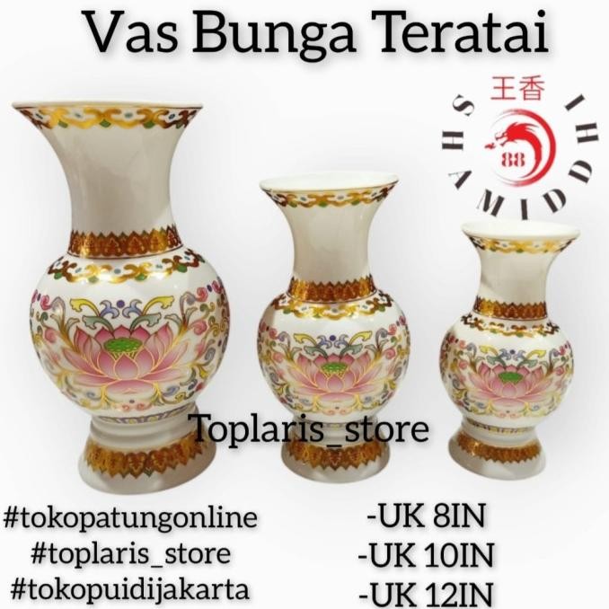 

Ready Vas Bunga Teratai Kuning 8in Keramik