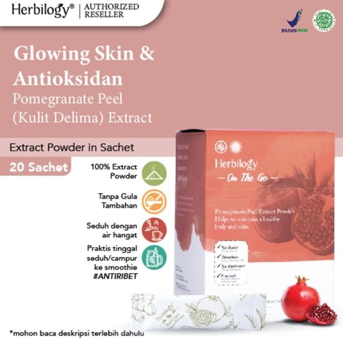 

Ready Herbilogy - On The Go Pomegranate Peel Delima Extract Powder 20sachet