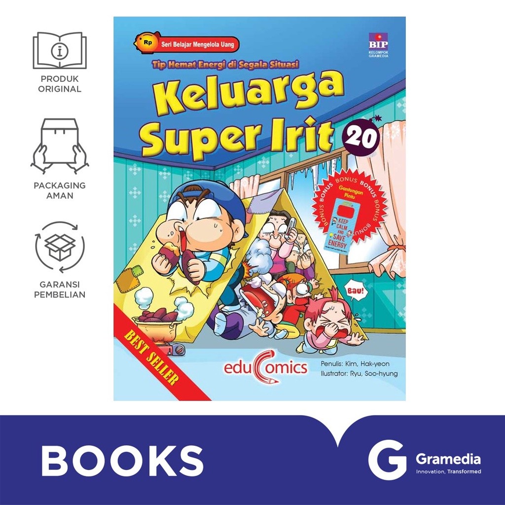 Seri Keluarga Super Irit 20 : Tip Hemat Energi Di Segala Situasi (Kim Hakyeon)