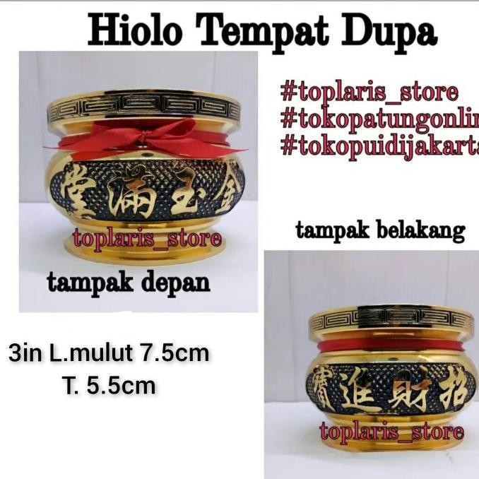 

Ready Hiolo Kuningan Naga Uk 3in Import