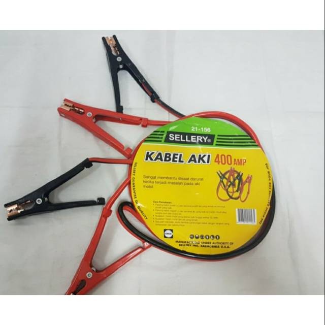 Kabel Aki / Jepitan ACCU / Kabel Baterai 400 A Sellery
