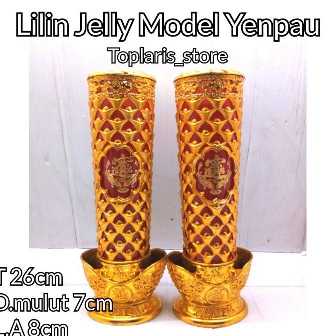 

Ready Lilin Jelly timbul motif yenpau