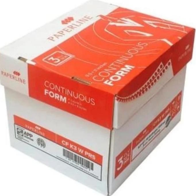 

TERMURAH - kertas continuous form 3 ply paperline 9,5 x 11