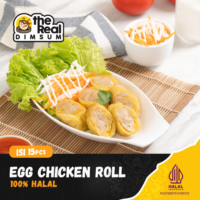 

AFGC Egg Chicken Roll Isi 15 100% Halal
