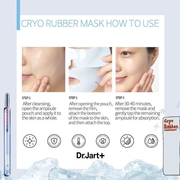 [Ready] Dr Jart Cryo Rubber Mask + Ampoule Collagen