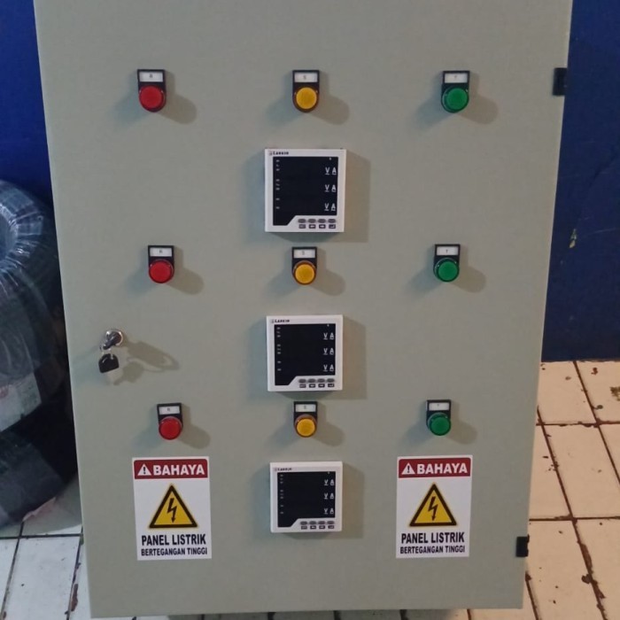 TERBARU Panel Distribusi 3 Input Panel Listrik Jadi PROMO