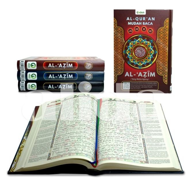 

siap kirim al-quran tajwid al-azim latin terjemah waqaf ibtida alquran alazim