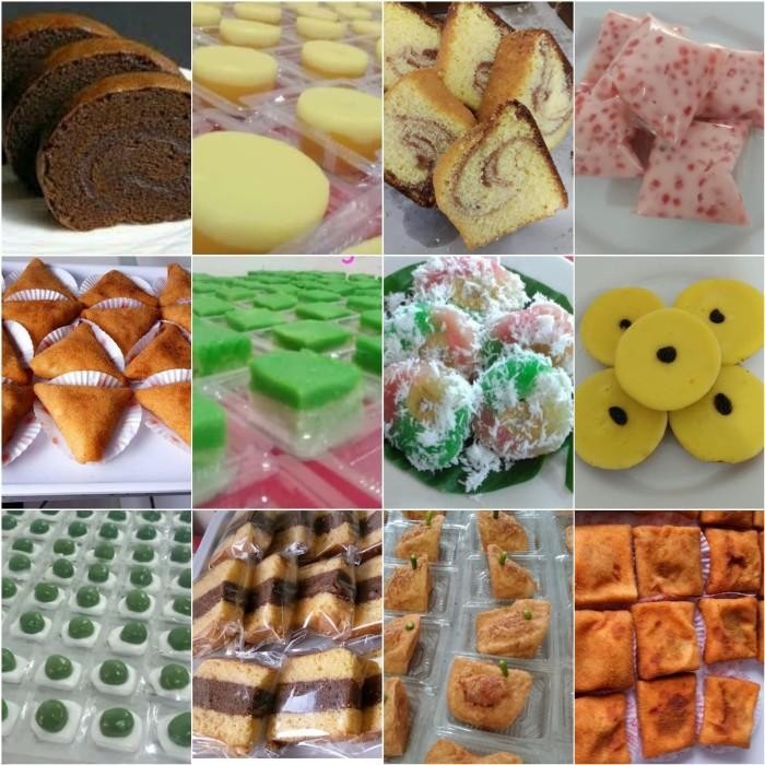 Kue Box - Paket Kue Basah | 50 Pcs 5 Item | Bisa Request
