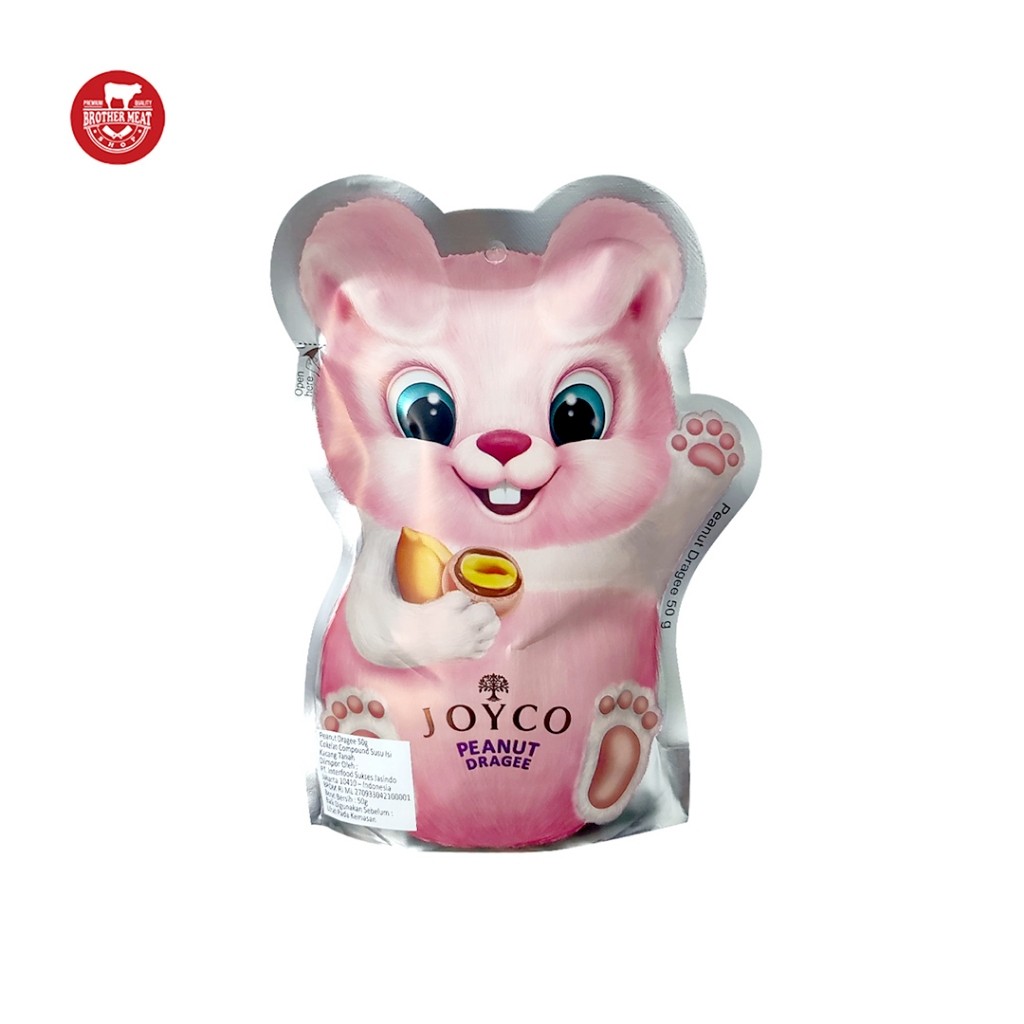 

Joyco Milk Chocolate Drage, Cokelat Compound 50gr - Brothermeatshop