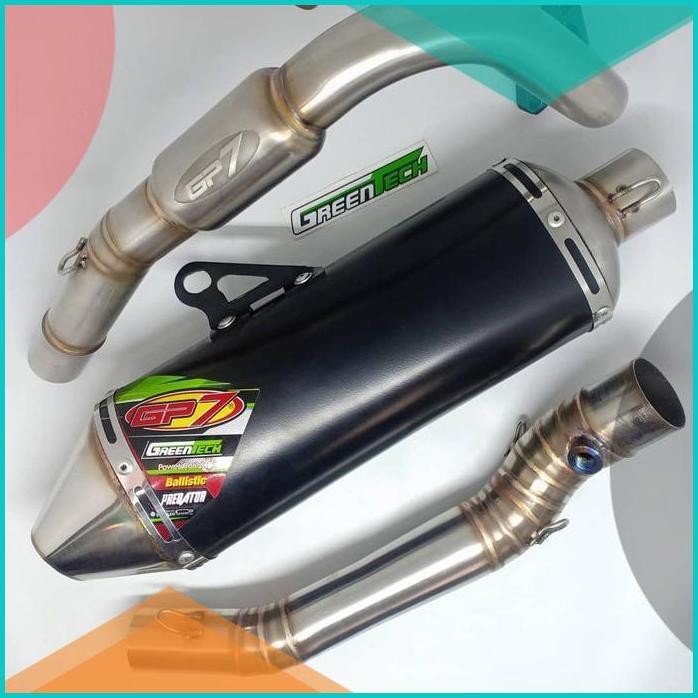 KNALPOT ORIGINAL GP7 BALISTIK PREDATOR GREENTECH EDITION KLX230 11OKTZ