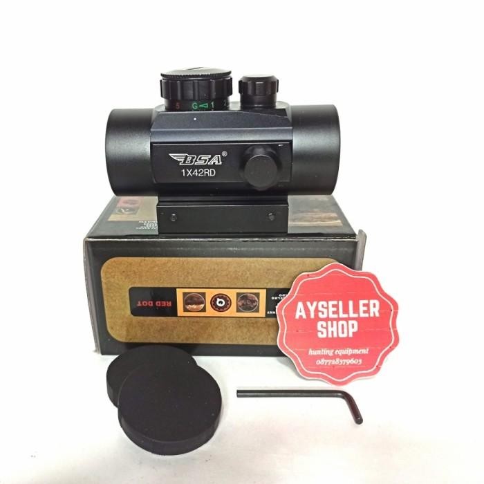 TELESKOP REDDOT BSA 1X42 RED DOT BSA 1X42 Premium