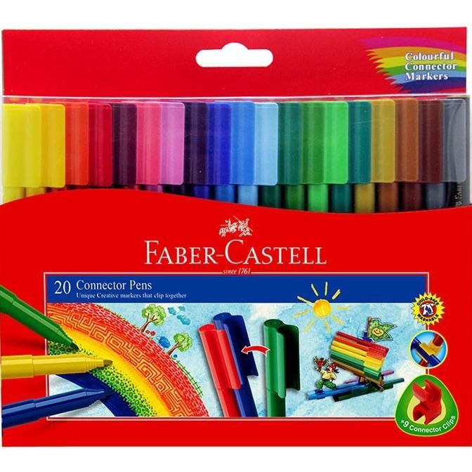 

Sale 20 Connector Pens Faber-Castel / Spidol Warna Isi 20 11200Advdcb