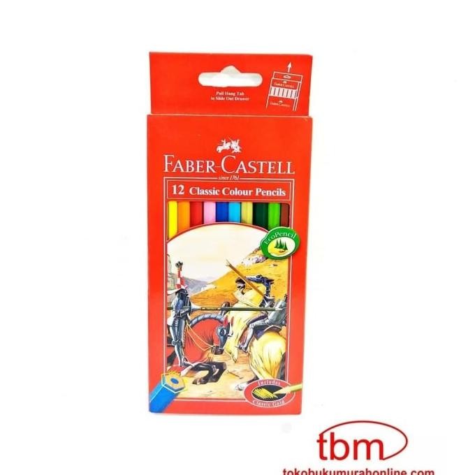 

Sale Pensil Warna 12 Classic Ht Colour Pencils Faber-Castle