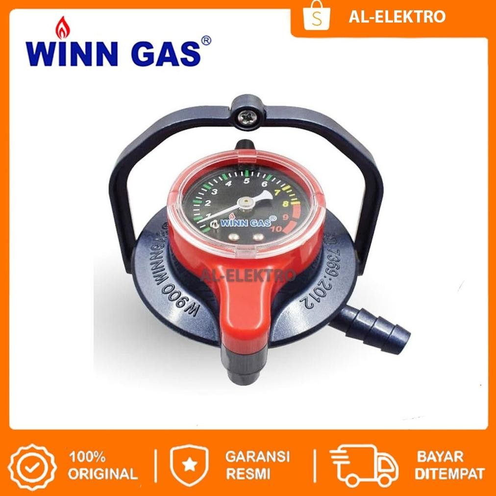 PENAWARAN EKSKLUSIF FREE BUBLE WARP Winn Gas W-900 Regulator Gas / Selang Gas / Regulator Kompor Gas