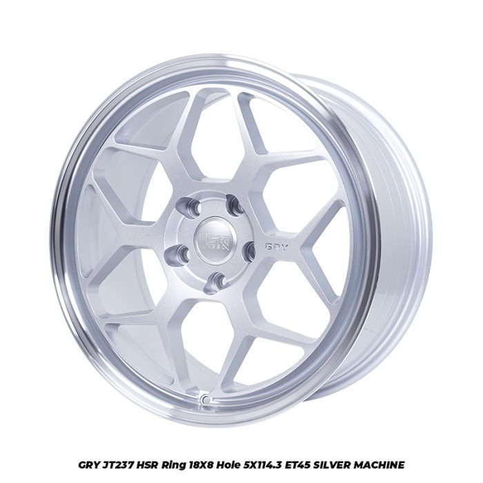 Velg Racing Mobil Ring 18 Almaz Cortez Hsr Gry