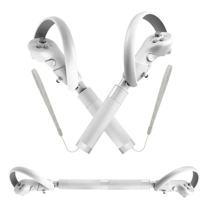 Vr Controllers Long Stick Handle Dual For Pico 4 Gaming Grip Golf Sword Tennis Table Playing Beat