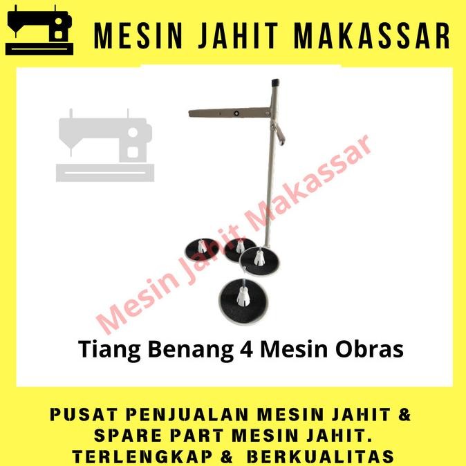 :=:=:=:=] Original Termurah | Tiang Benang 4 Untuk Mesin Obras Typical Kualitas Bagus