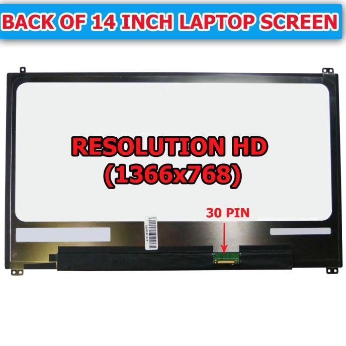 LED LCD DELL LATITUDE 7480 7490 HD (1366 x 768) 14 INCH