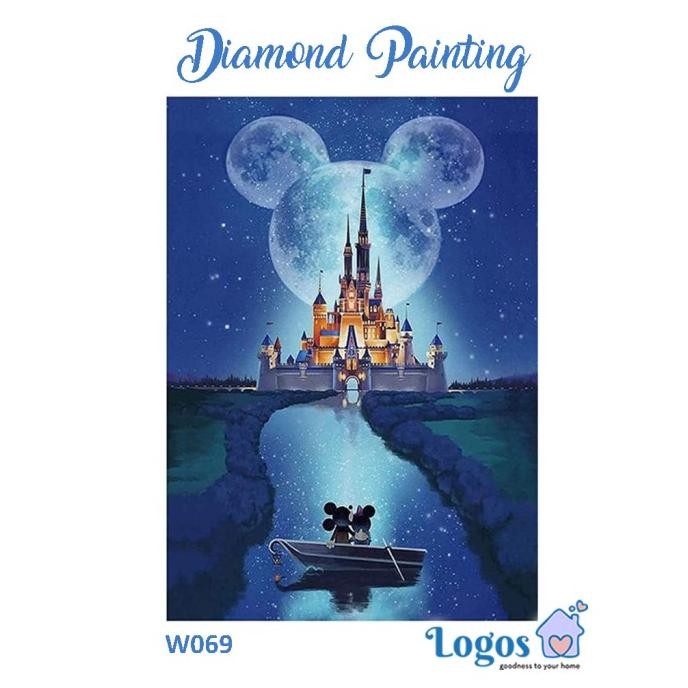 

Terbaru Diamond Painting Full Drill Lukisan Kristal 5D DIY Modern Art Painting