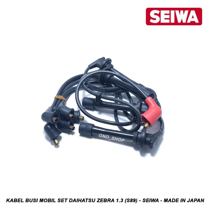 Busi Kabel Busi Mobil Set Daihatsu Zebra 1.3 (S89) - Seiwa - Made In Japan
