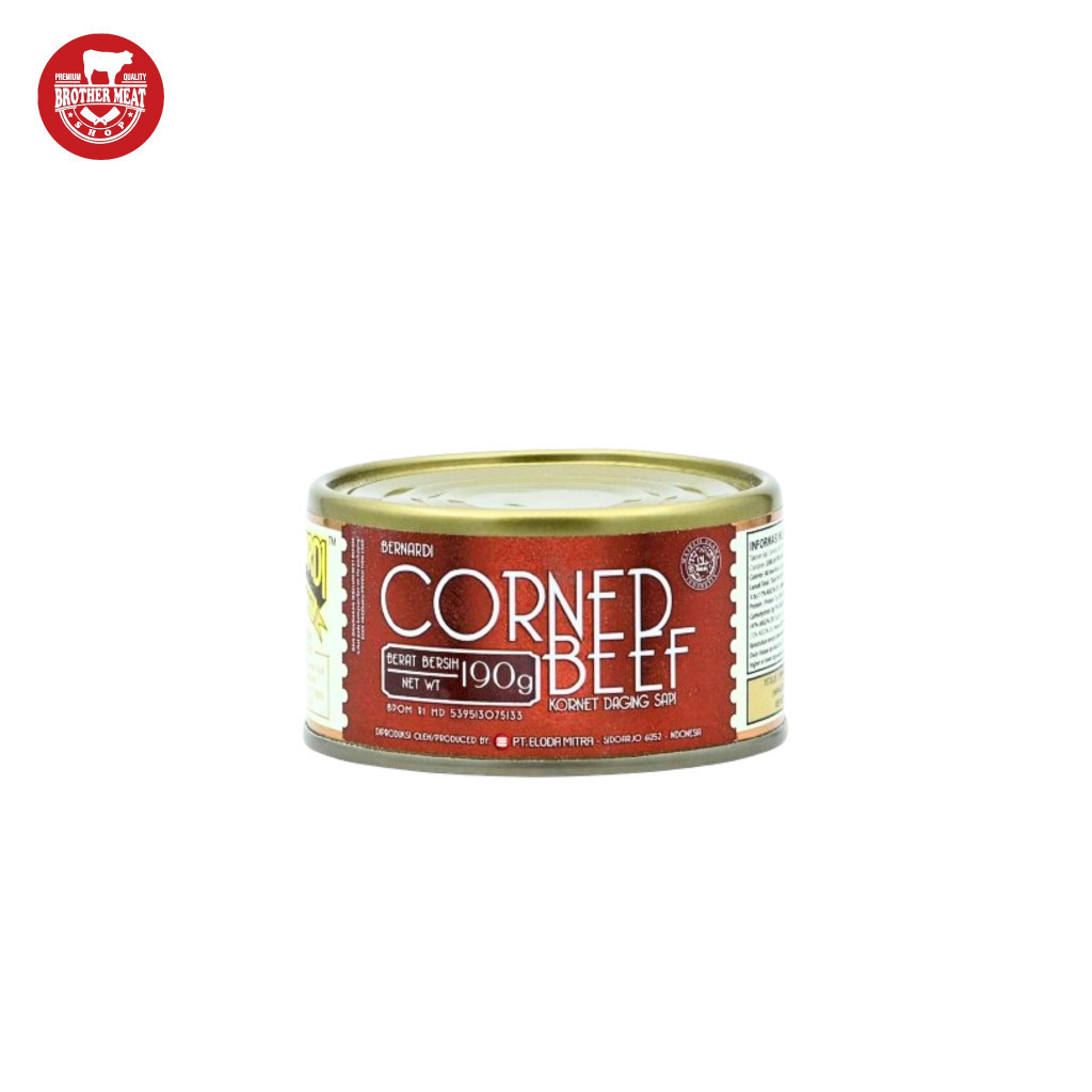 

BERNARDI Corned Beef 190gr, Brothermeatshop