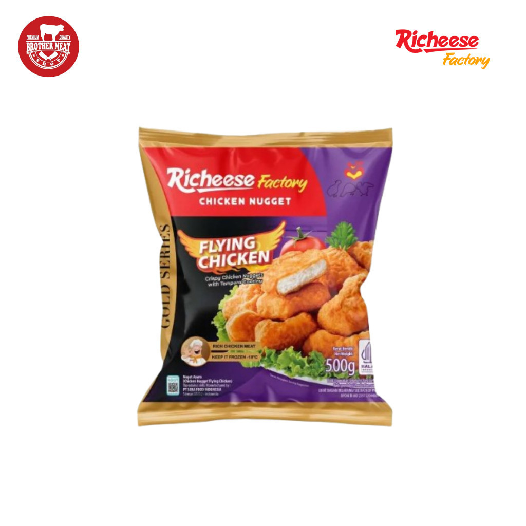 

Richeese Factory Nugget Flying Chicken 500gr, Brothermeatshop