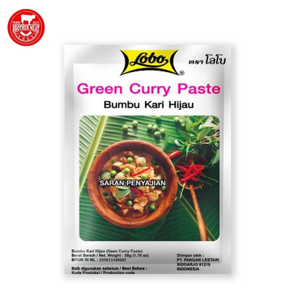 

Lobo Green Curry Paste 50gr