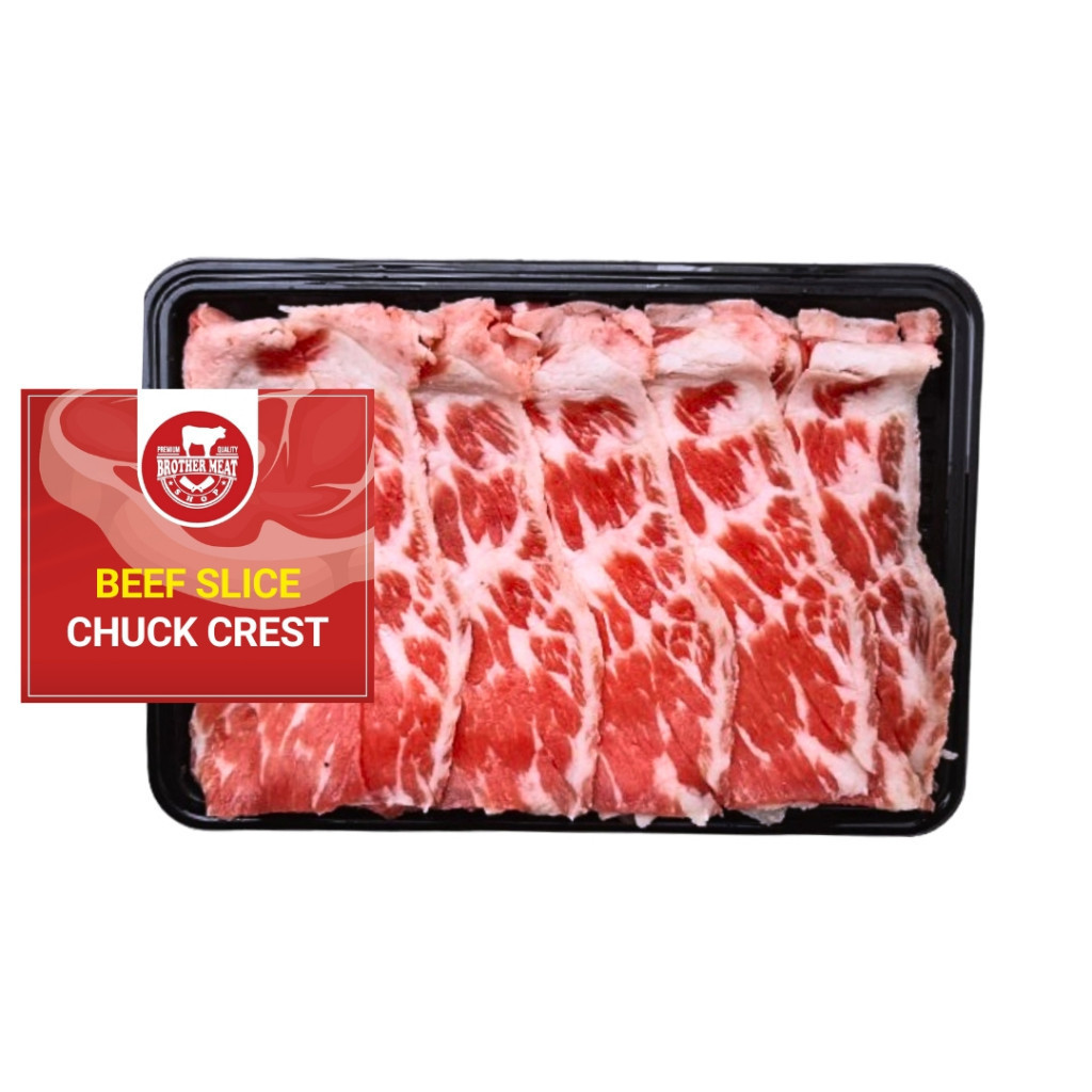 

Beef Slice Chuck Crest Premium 250gr - Brothermeatshop