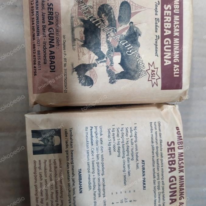 

Bumbu gulai spesial serba guna 1kg/bumbu instan HT