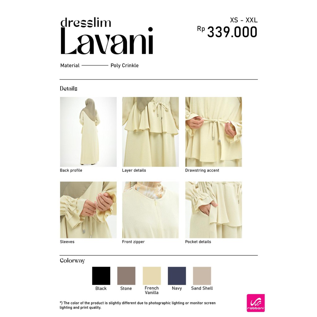 RABBANI ORI - DISKON RABBANI - DRESSLIM LAVANI | GAMIS RABBANI | GAMIS MUSLIM