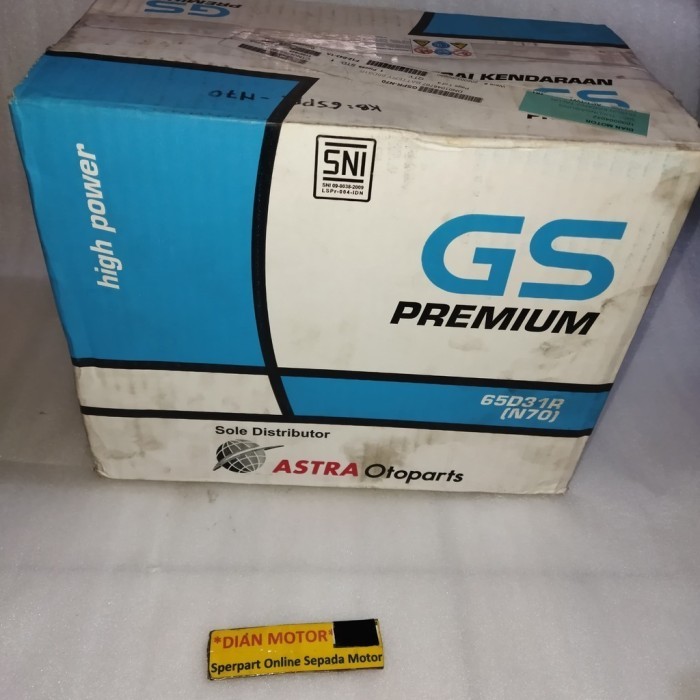 GS GSPR-N70 AKI MOBIL N 70 PREM L300 DISEL GS