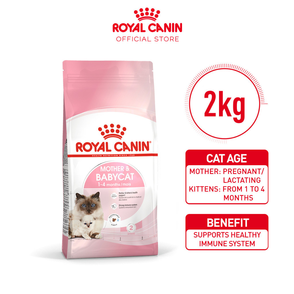 Royal Canin Mother & Babycat (2kg) Dry Makanan Induk & Bayi Kucing - Feline Health Nutrition